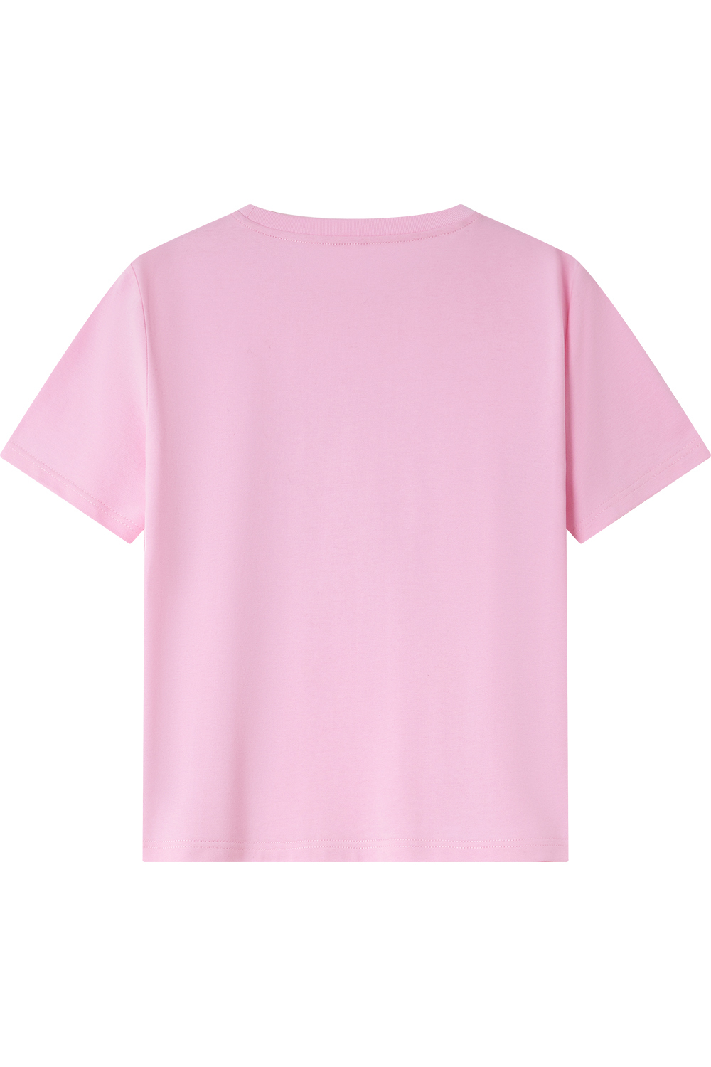 100% Cotton Flower Embroidered T-Shirt