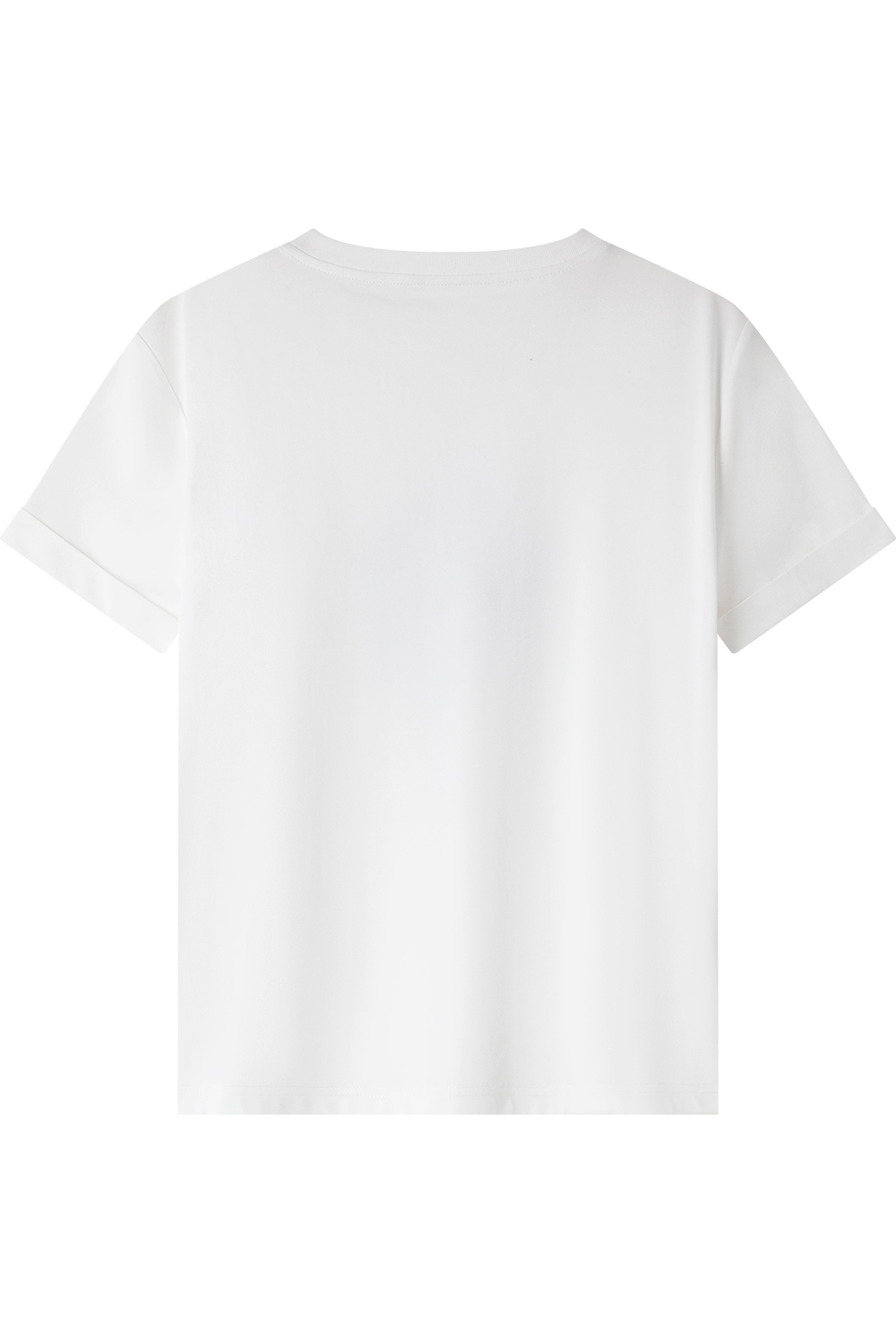 Cotton Printed Straight T-Shirt