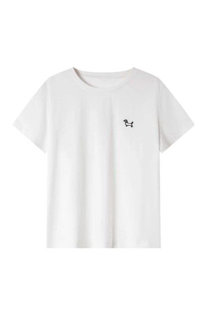 Lines Puppy Casual T-Shirt