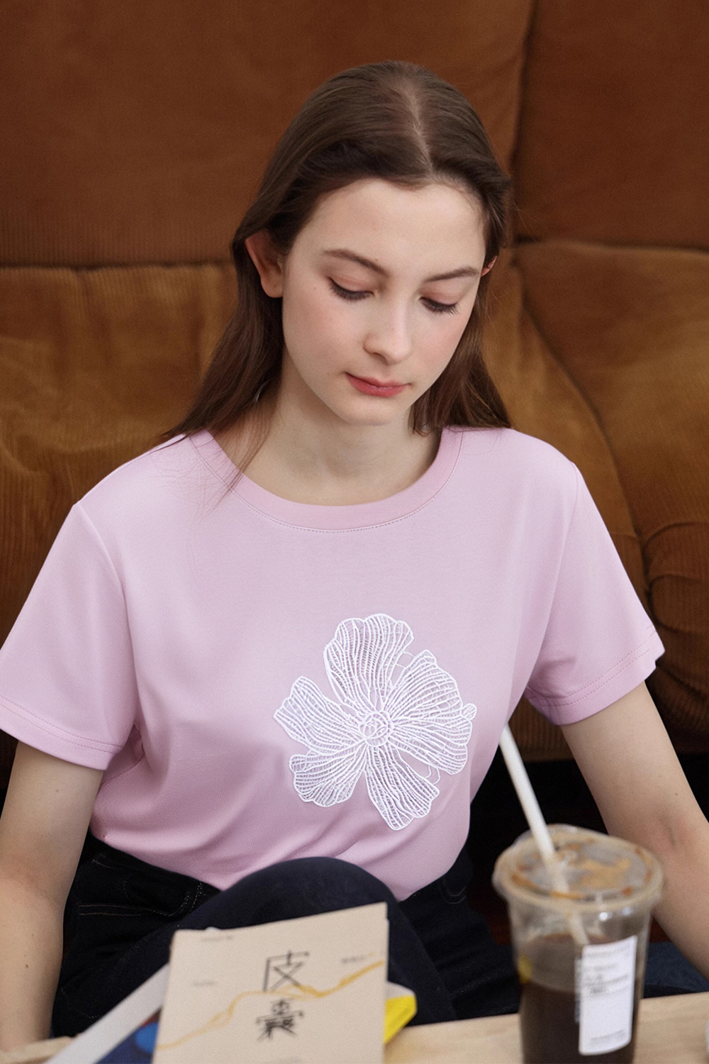 Lace Flower T-Shirt