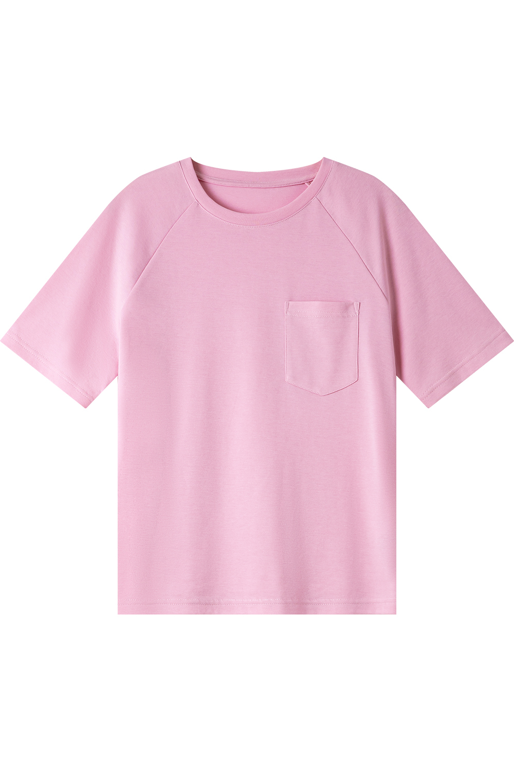 Patch Pocket Decoration Loose T-Shirt
