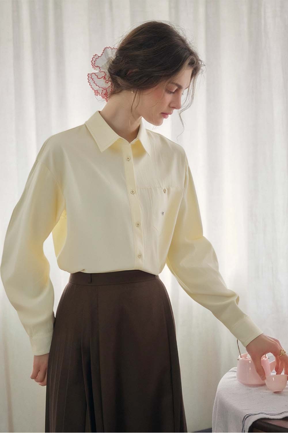 Casual Loose Cotton Shirt