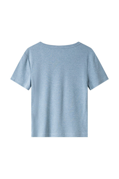 Fashion Casual Straight T-Shirt