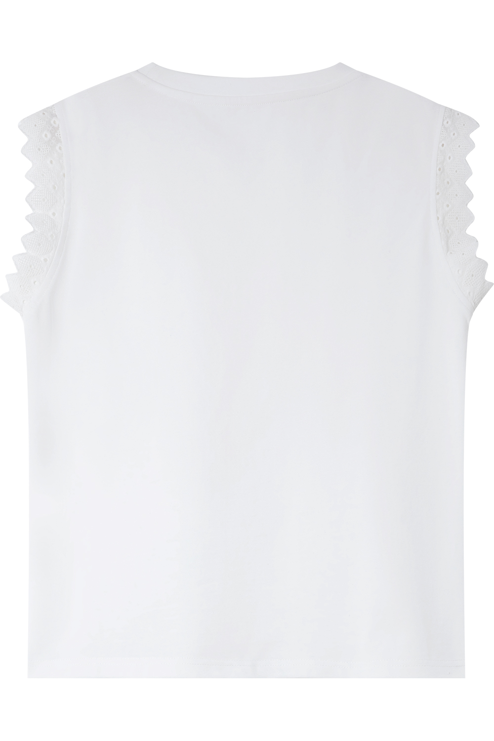 Unique Cuffs Cotton T-Shirt