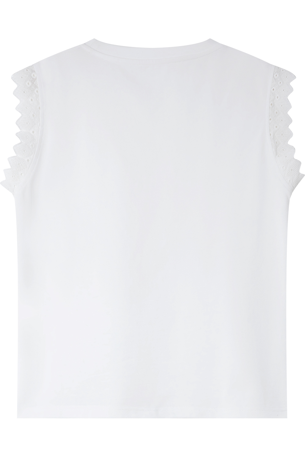 Unique Cuffs Cotton T-Shirt