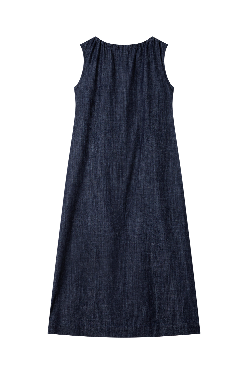 100% Cotton Sleeveless Denim Dress