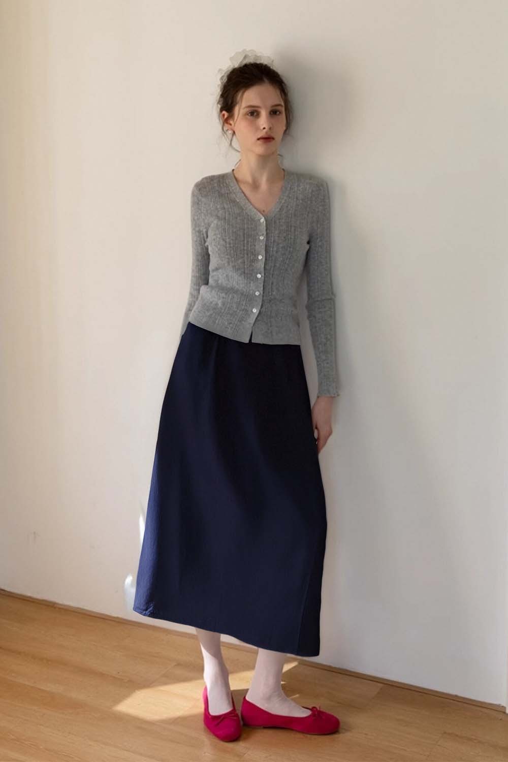 Fashion Casual Flower Bud Skirt