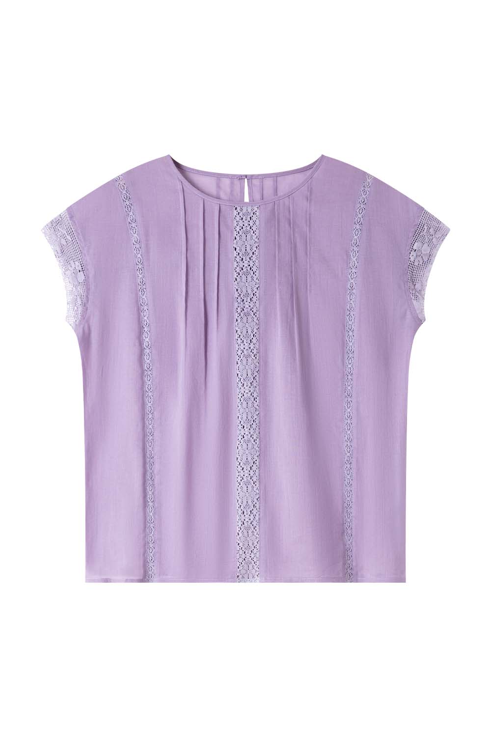 Cotton And Linen Blend Loose Shirt
