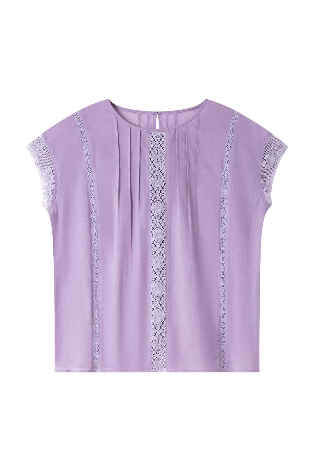 Cotton And Linen Blend Loose Shirt