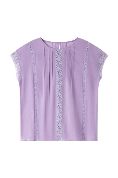 Cotton And Linen Blend Loose Shirt