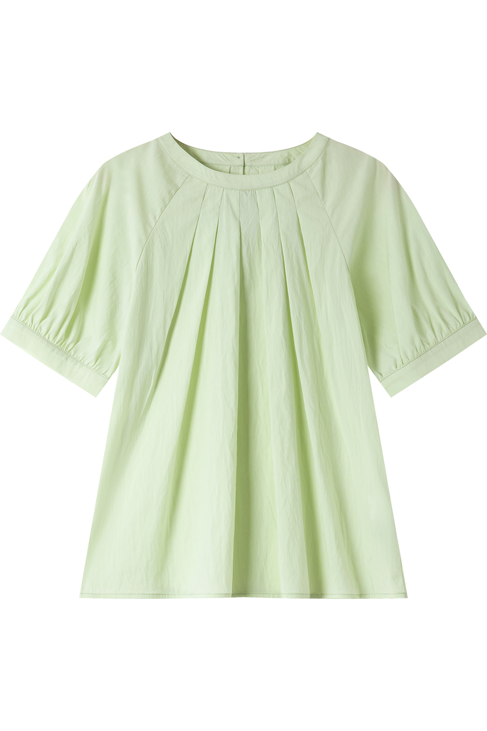 Pleated Collar Shirt