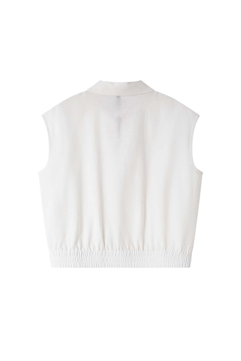 Simple Sleeveless Shirt