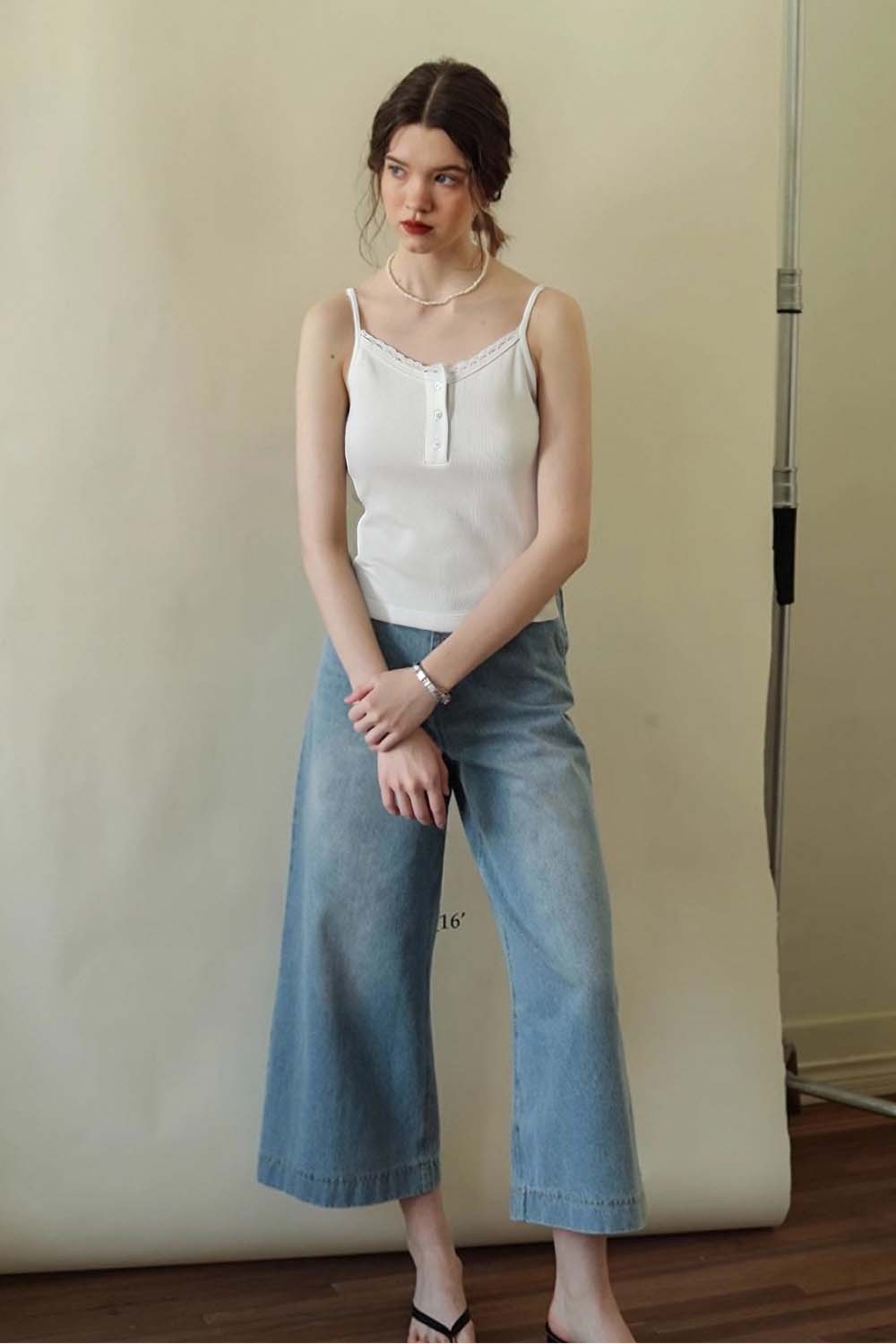 Lace Knitted Suspenders