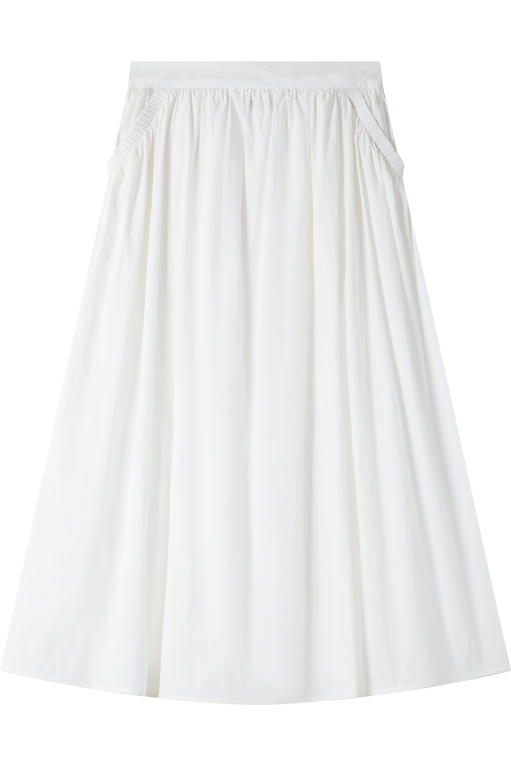 Soft And Loose Woven Umbrella Skirt
