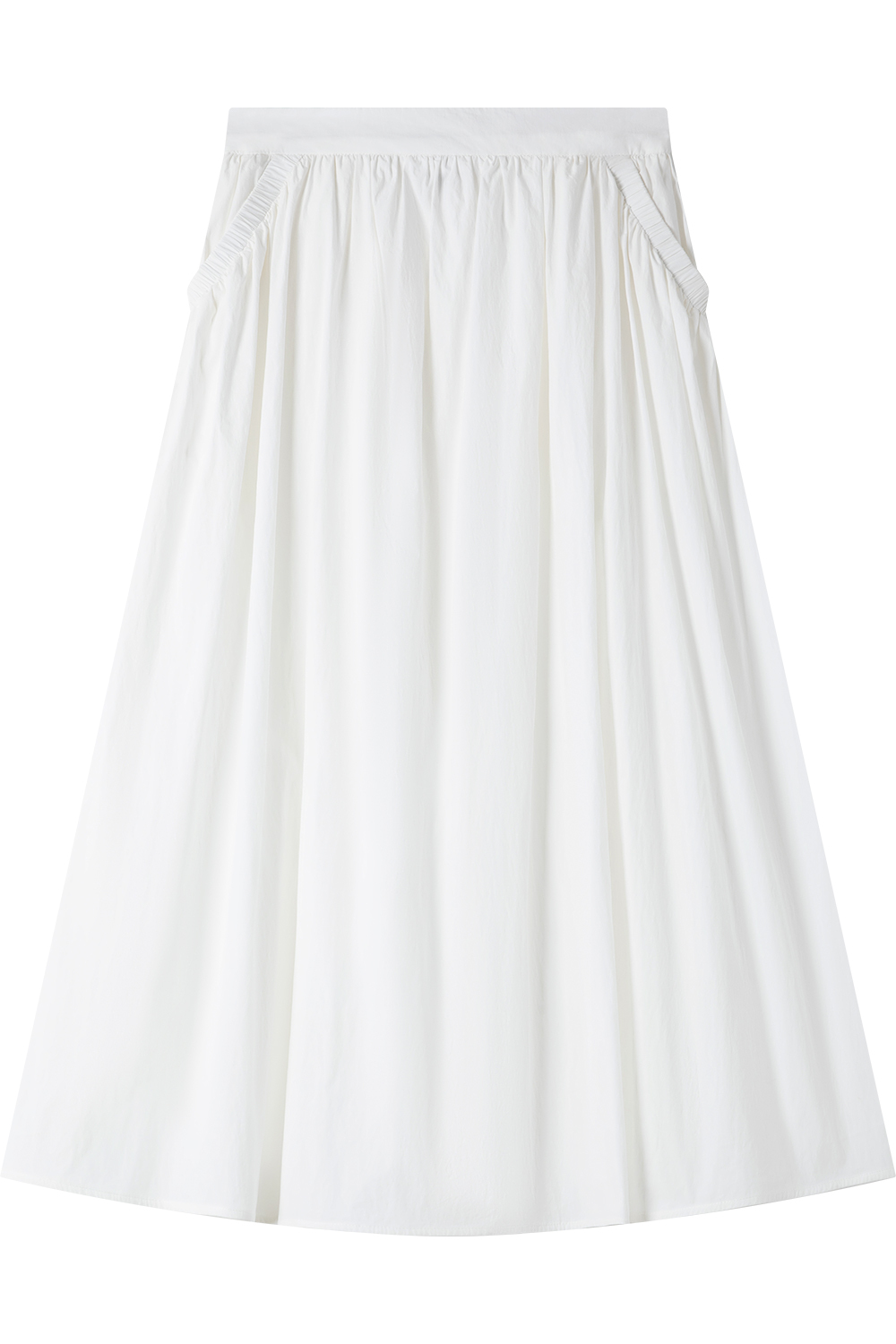 Soft And Loose Woven Umbrella Skirt
