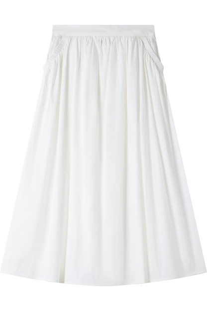 Soft And Loose Woven Umbrella Skirt