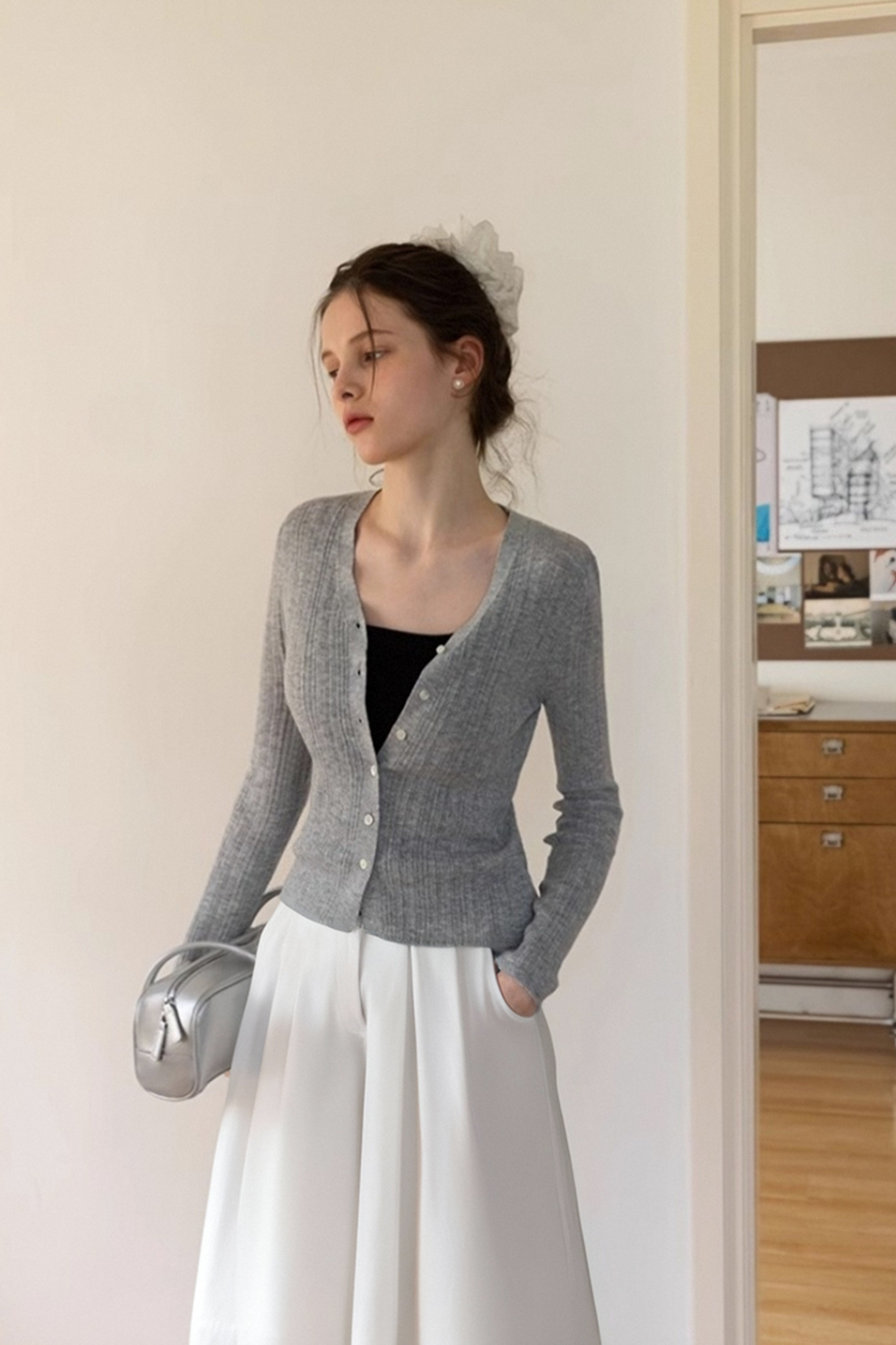 100% Cotton Loose Skirt Pants