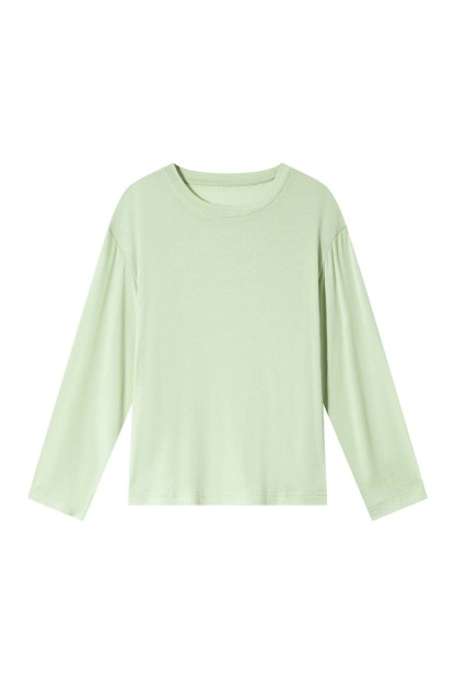 Round Neck Light And Loose T-Shirt