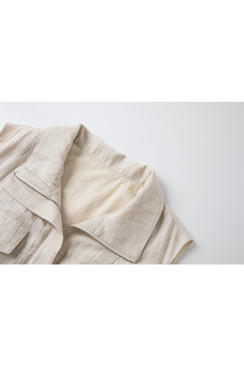 Lapel Shirt A-Line Dress
