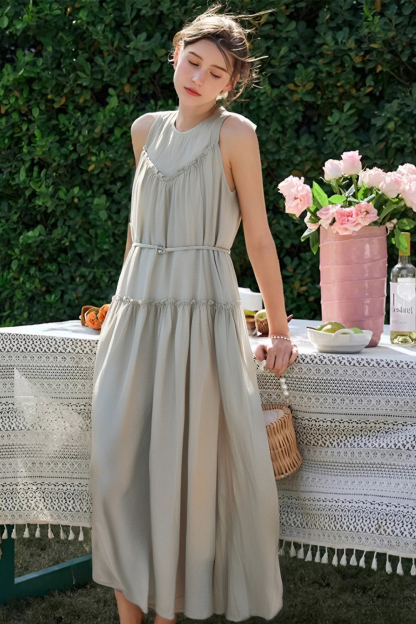 Ruffled Vintage Dress