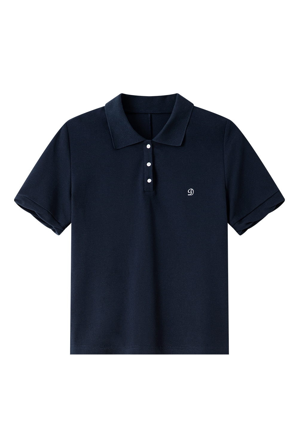 Polo Collar Embroidered T-Shirt