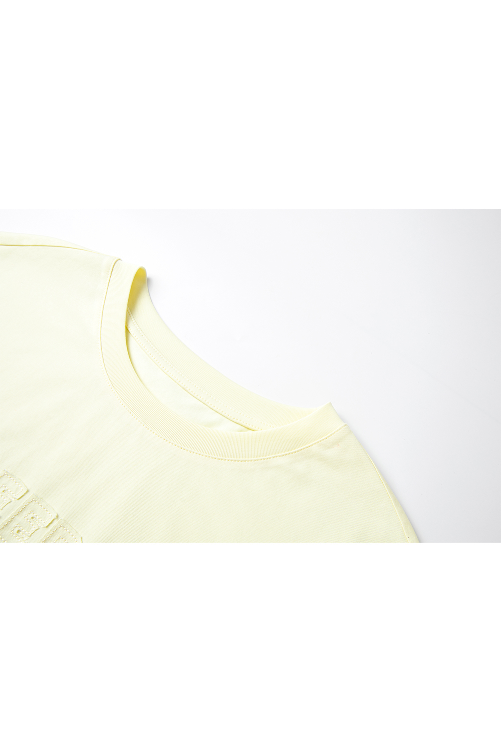 Cotton Folded Sleeve T-Shirt