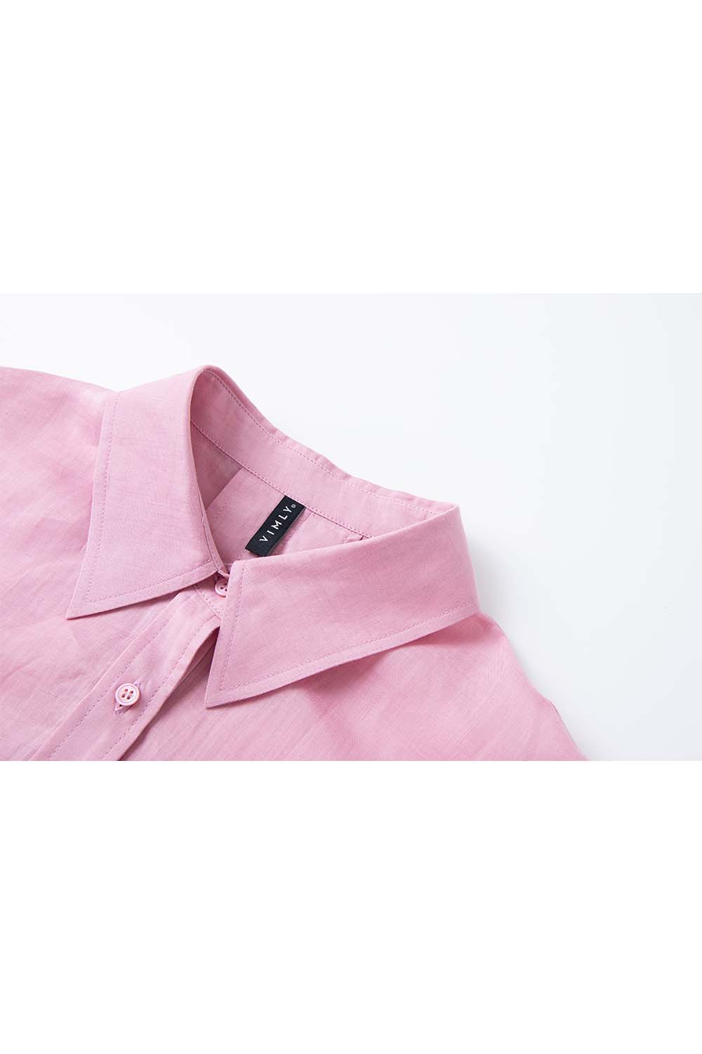100% Ramie Loose Shirt