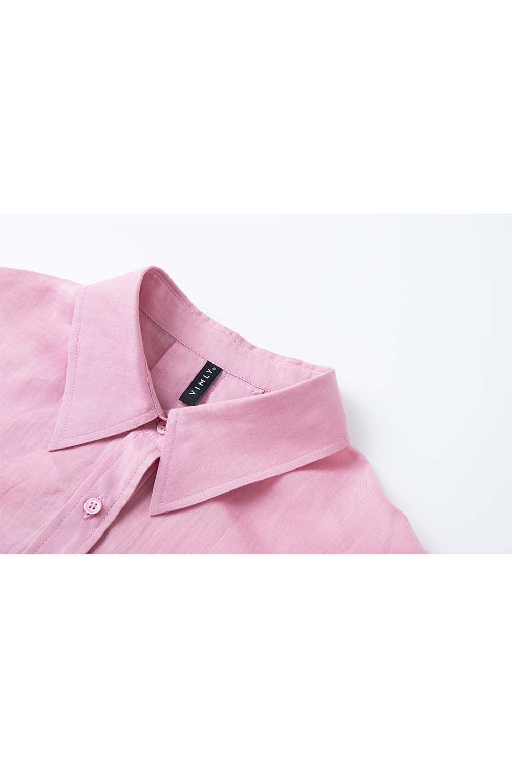 100% Ramie Loose Shirt