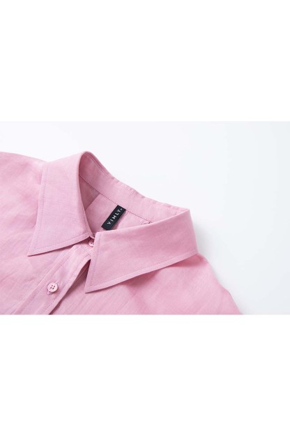 100% Ramie Loose Shirt