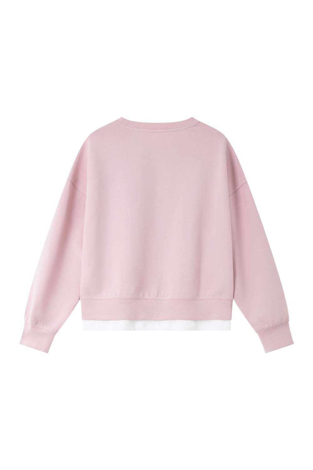 Art Print Crew Neck Sweatshirt