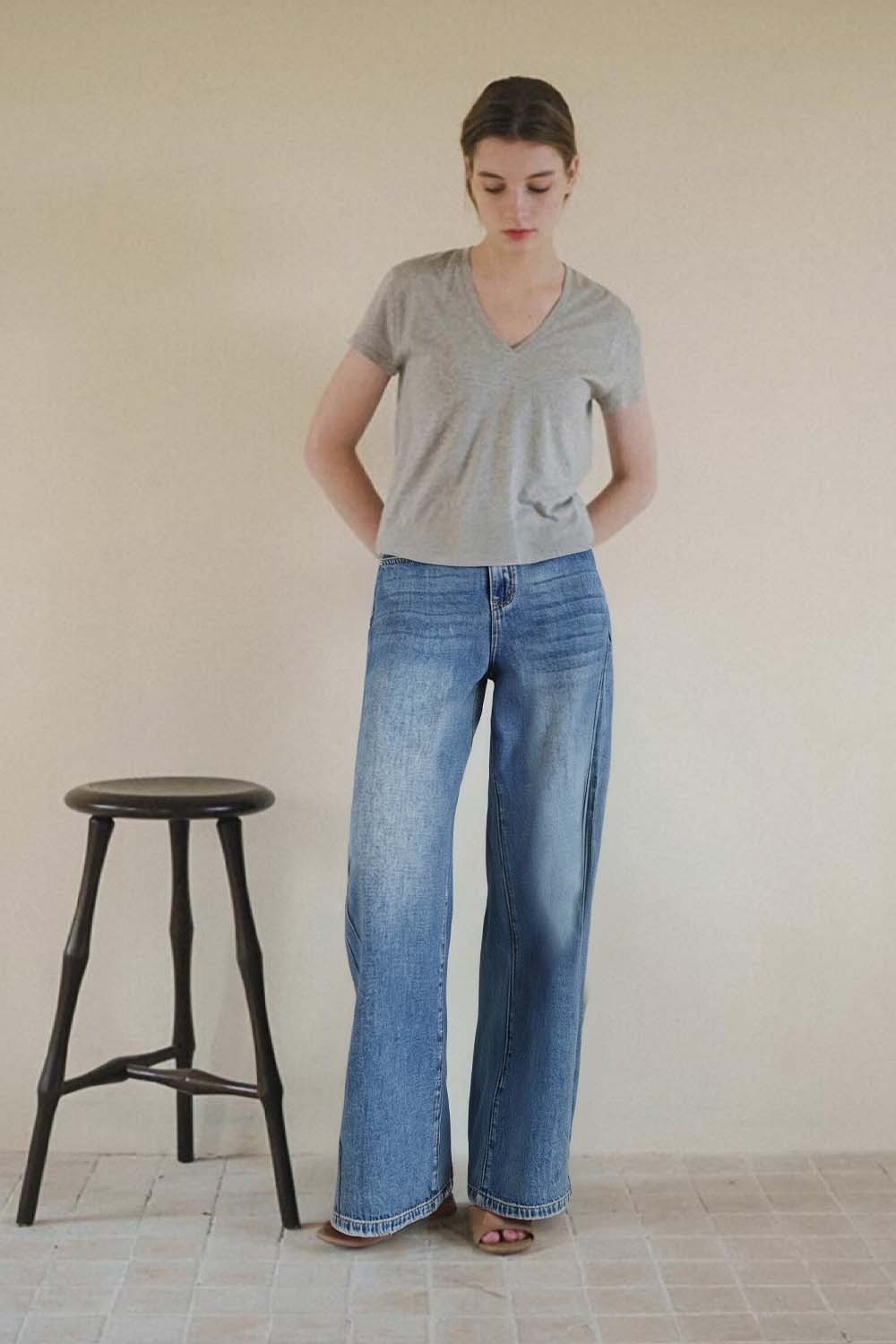 High Waist Wide Leg Jeans