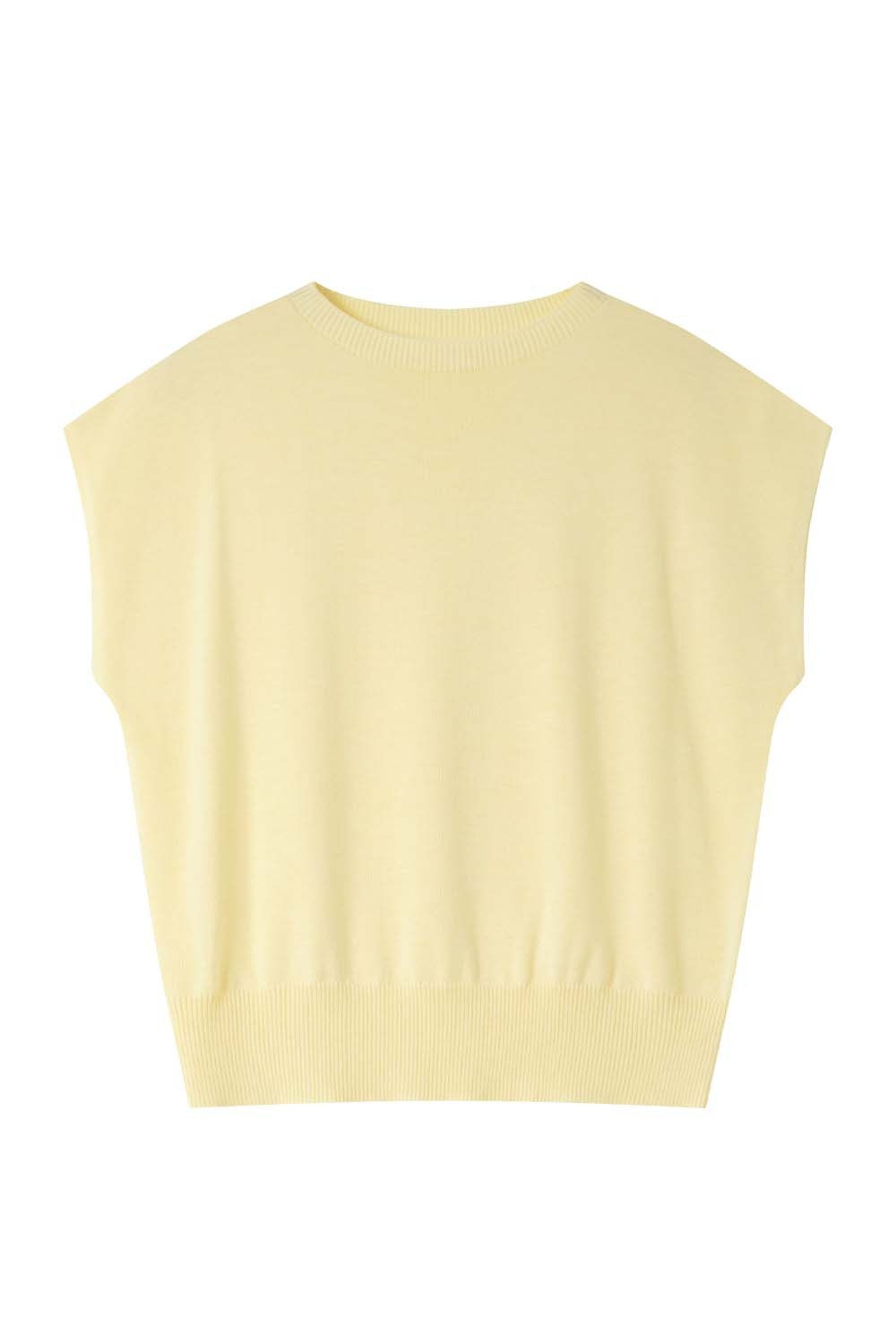 Sleeveless Round Neck Sweater