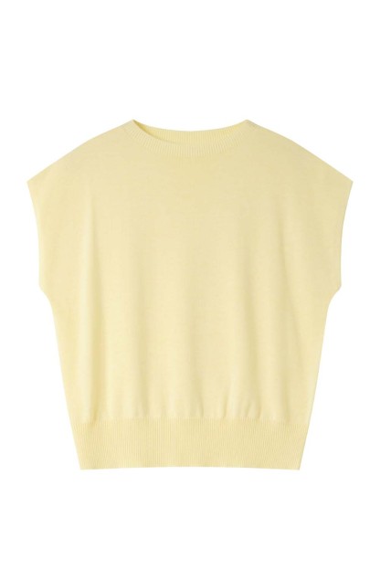 Sleeveless Round Neck Sweater