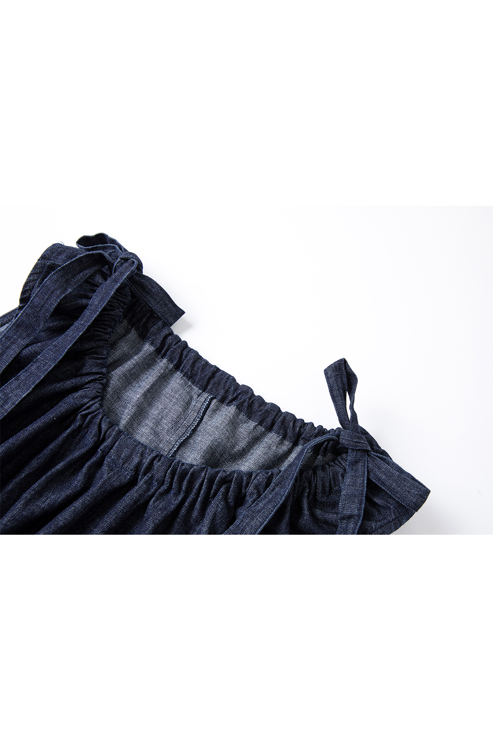 100% Cotton Sleeveless Denim Dress