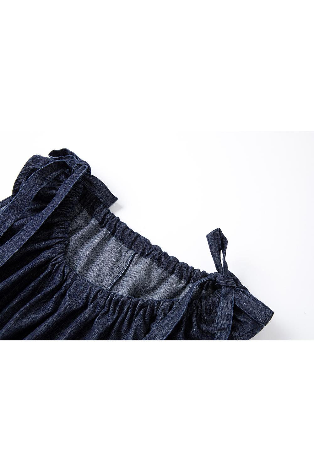 100% Cotton Sleeveless Denim Dress