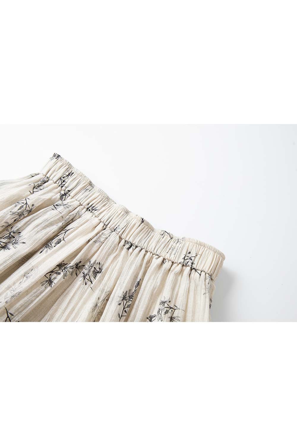 Loose Botanical Pattern Culottes