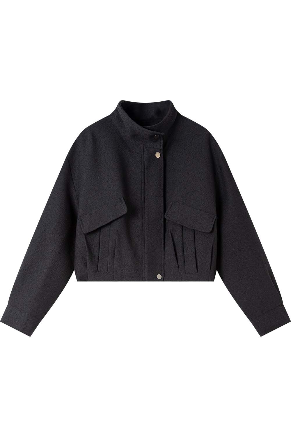 Workwear Style Short Lapel Jacket