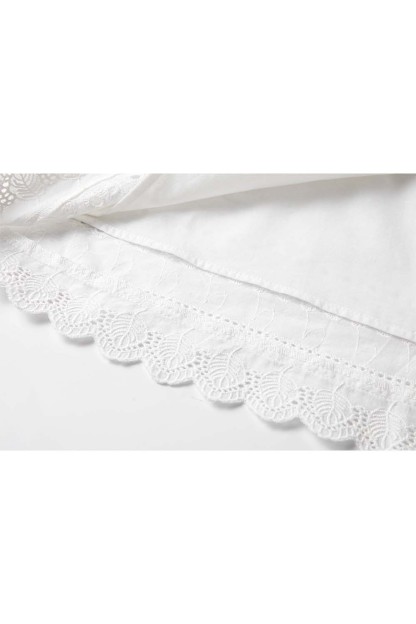 100% Cotton Embroidered Casual Shirt