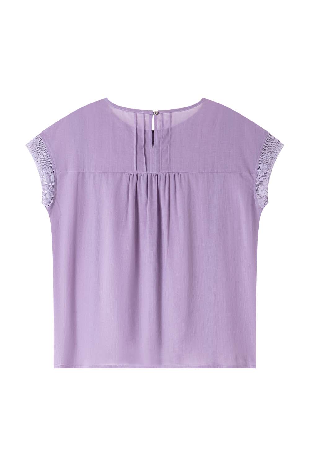 Cotton And Linen Blend Loose Shirt
