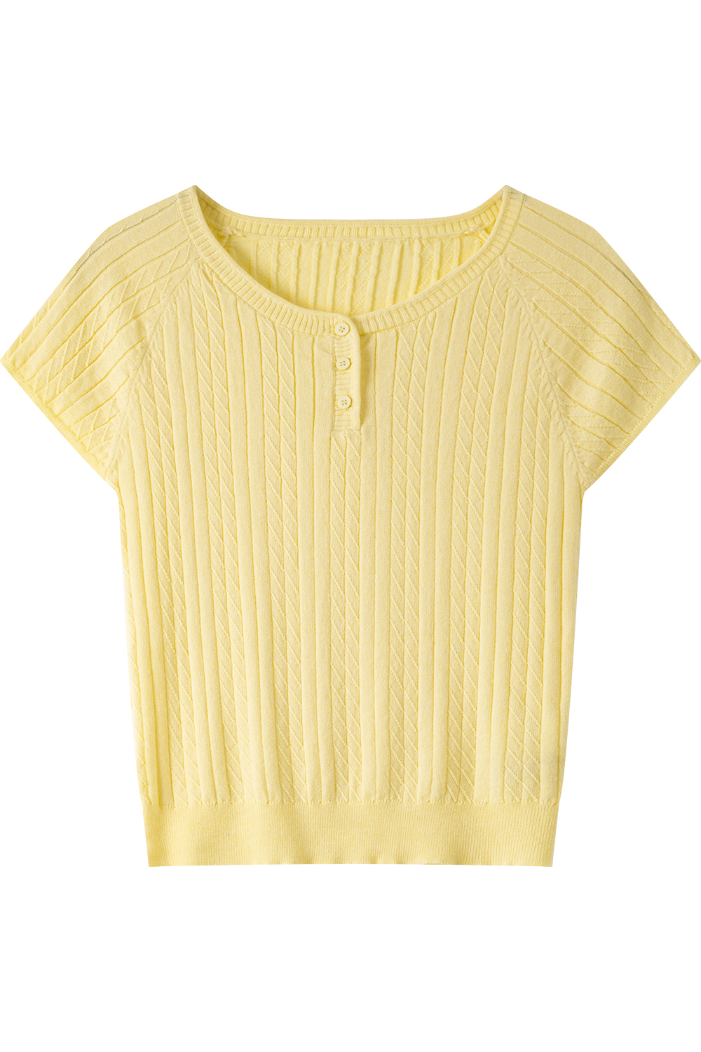Solid Color Round Neck Sweater