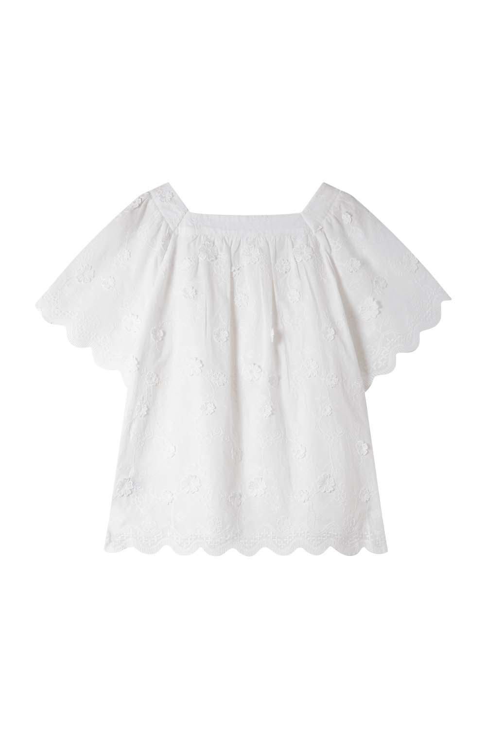 100% Cotton 3D Flower Shirt