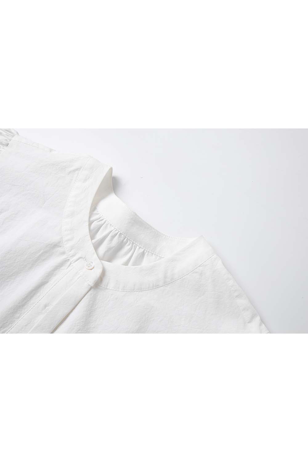 Mid-Waist Solid Color Elegant Shirt