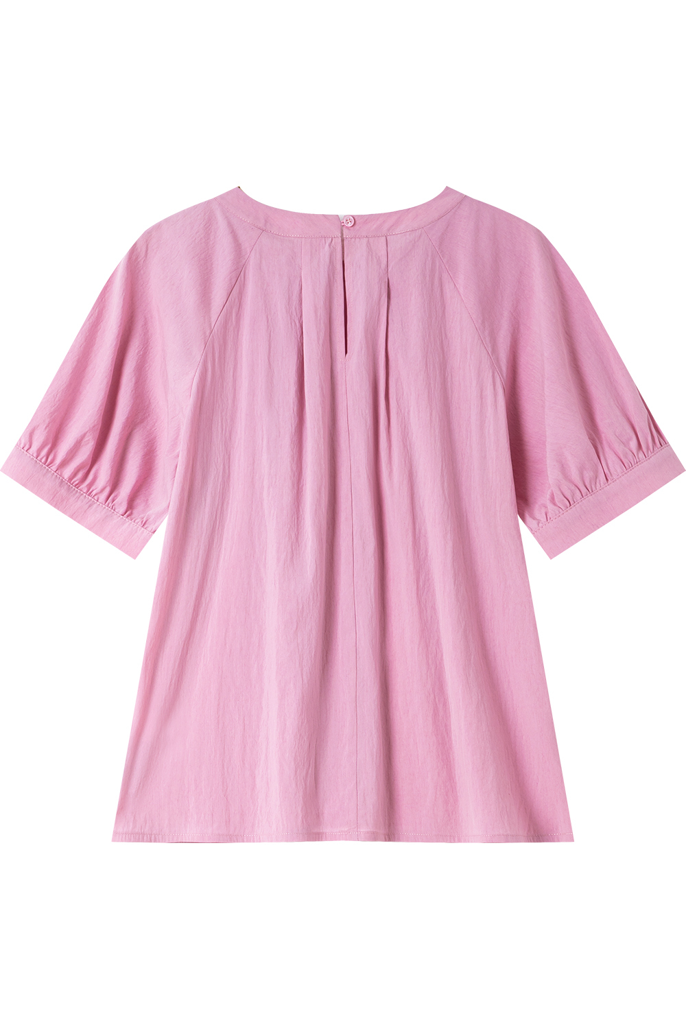 Pleated Collar Shirt