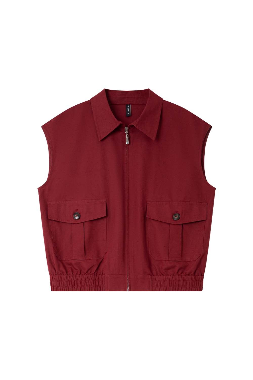 Simple Sleeveless Shirt