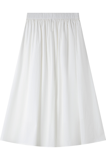 Soft And Loose Woven Umbrella Skirt