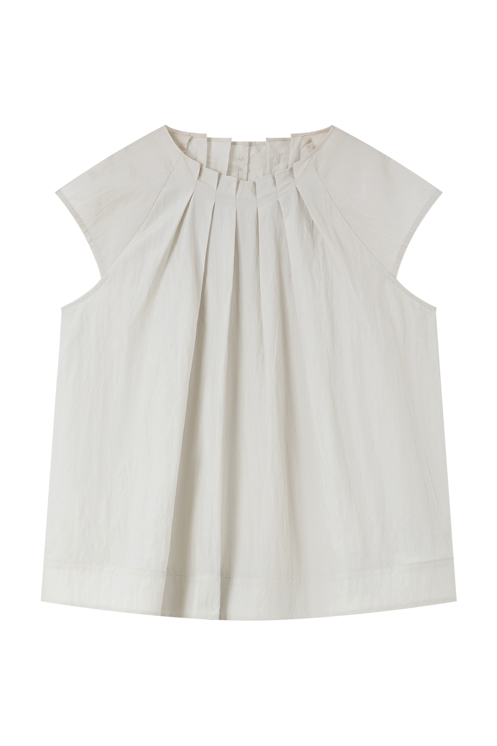 Fashionable Design Pleated Shirt