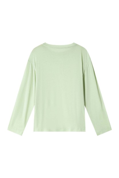 Round Neck Light And Loose T-Shirt