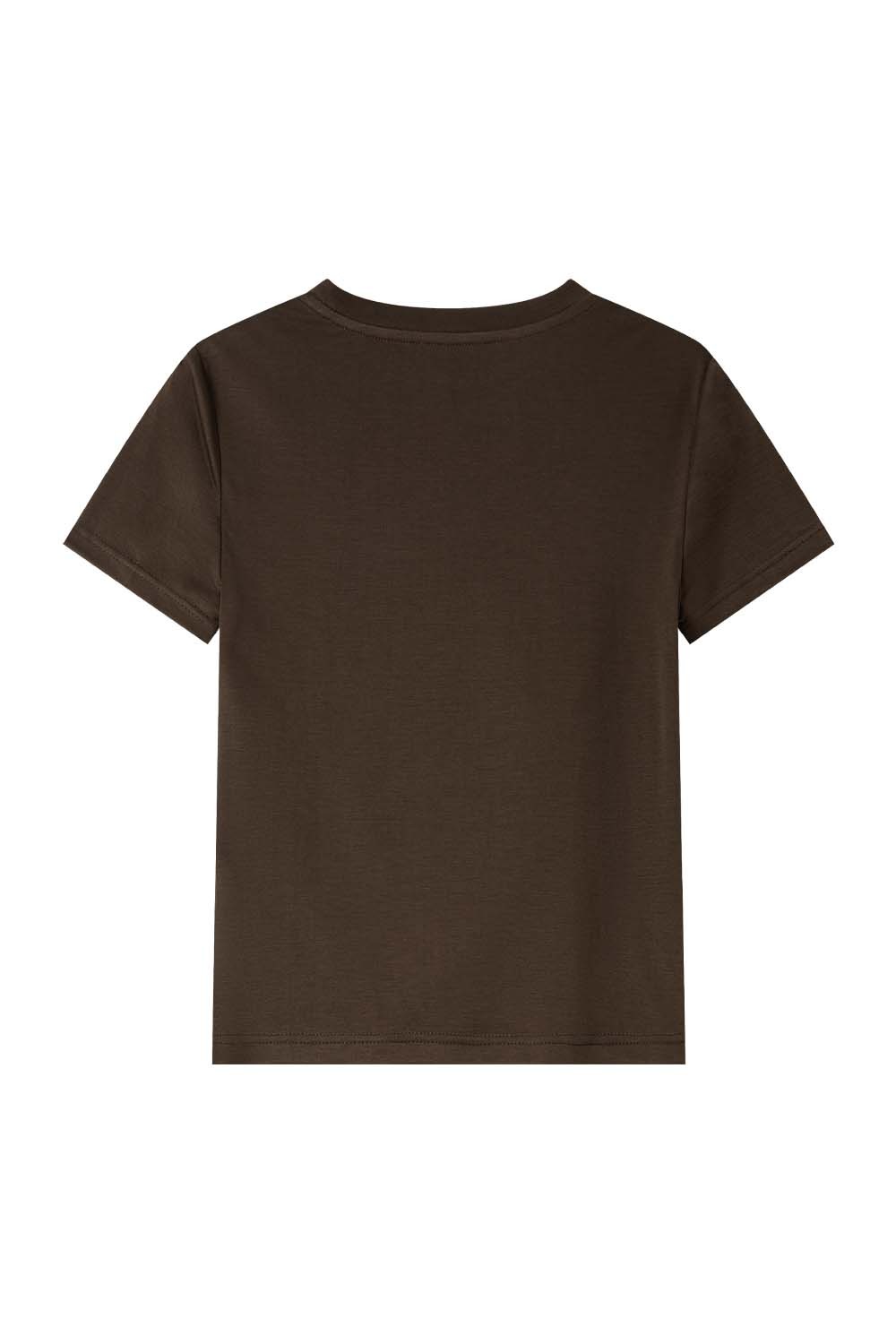 Pleated Long - sleeved T-shirt