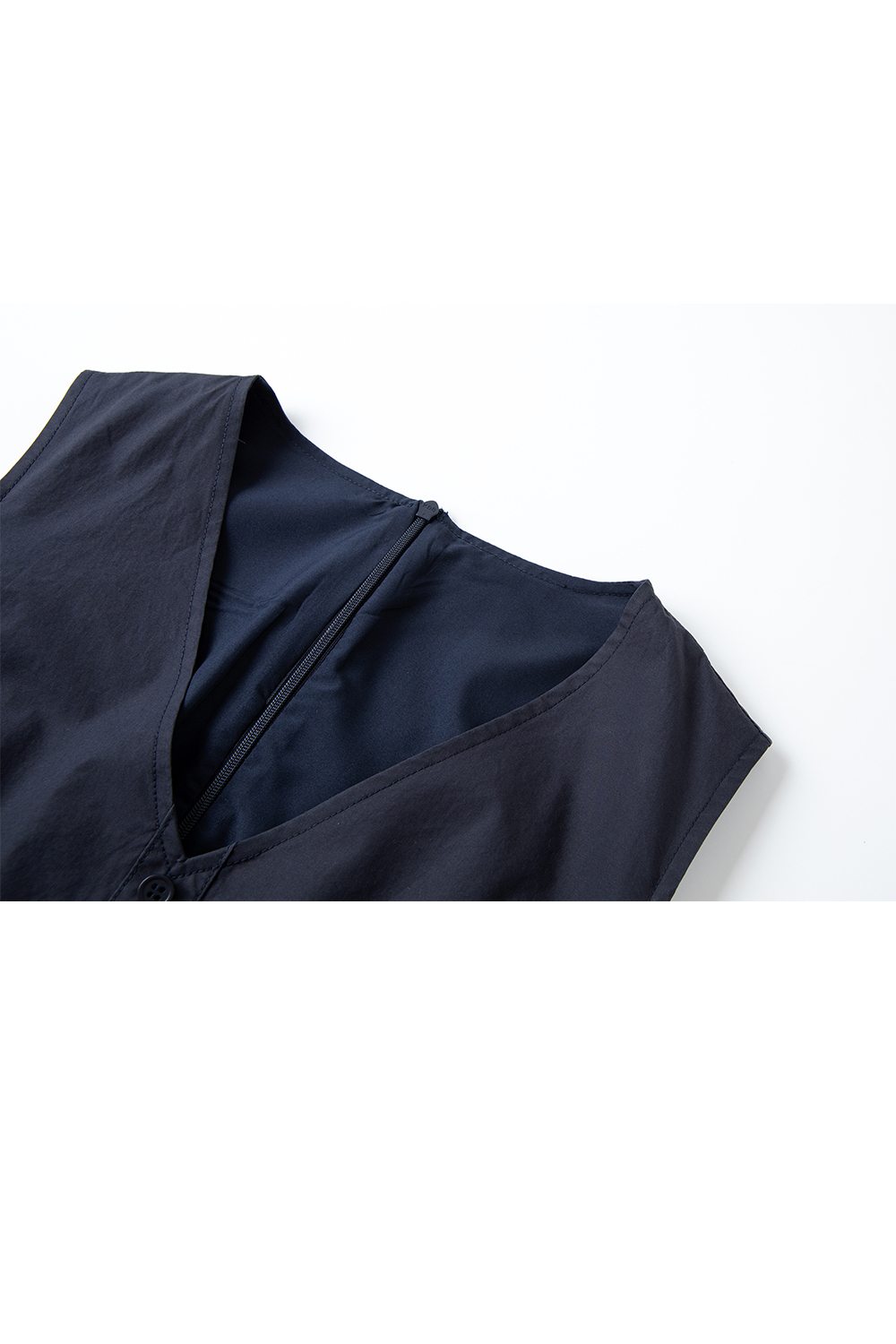 Solid Loose Cotton Dress