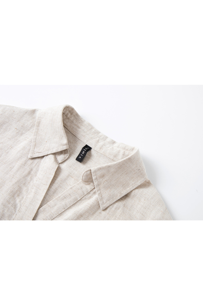 Mature And Elegant Shirt Dress